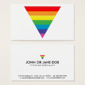 rainbow triangle (Front & Back)
