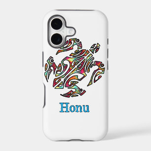 Rainbow Tribal Hawaiian Sea Turtle Case-Mate iPhon iPhone 17 Case