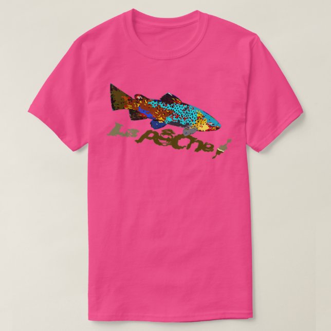 Rainbow Trout 2 T-Shirt (Design Front)