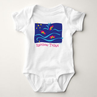 Rainbow Trout Baby Bodysuit