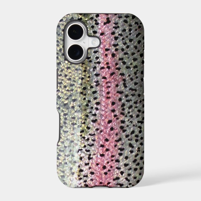 Rainbow Trout by PatternWear© Iphone Case (Back)