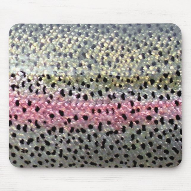 Rainbow Trout by PatternWear© Mouse Pad (Front)