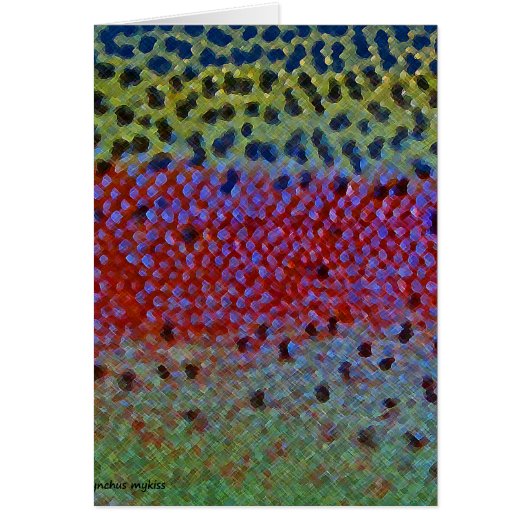 Rainbow Trout - Card (Front)