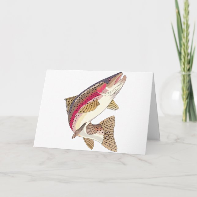 Rainbow Trout Card (Front)