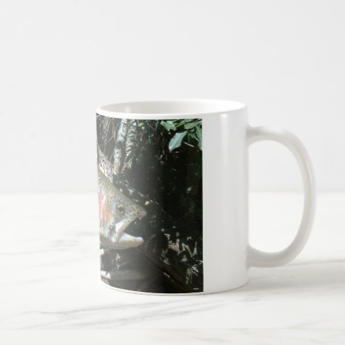 Rainbow trout coffee mug