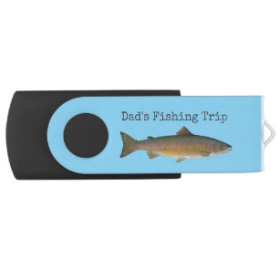 Brook Trout Fly Fishing Flash Drive | Zazzle