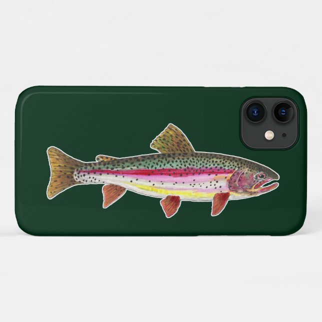 Rainbow Trout Fish Case-Mate iPhone Case (Back (Horizontal))