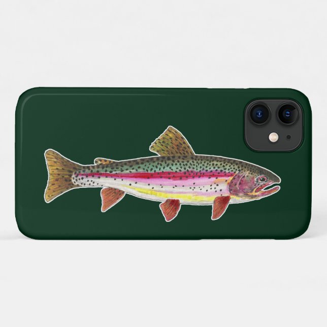 Rainbow Trout Fish Case-Mate iPhone Case (Back (Horizontal))