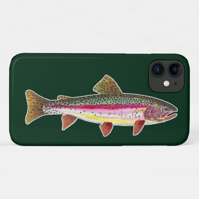 Rainbow Trout Fish Case-Mate iPhone Case (Back (Horizontal))