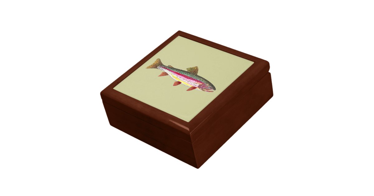 Rainbow Trout Fish Gift Box
