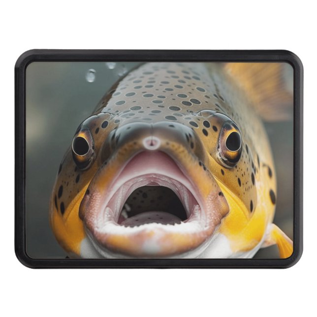 Rainbow Trout Fish  Hitch Cover (Front)