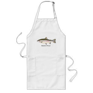 Rainbow Trout Fish Long Apron