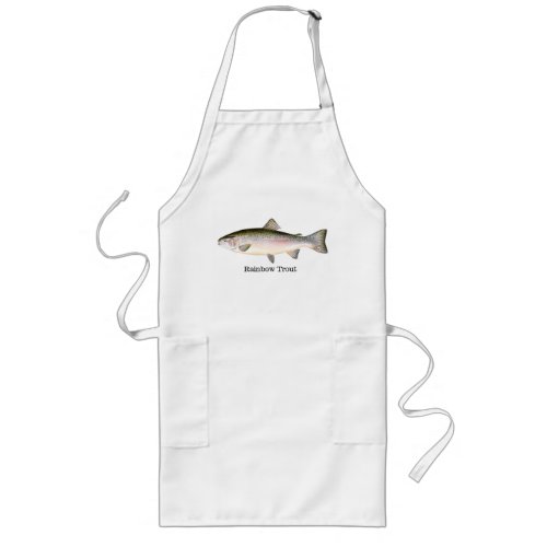 Rainbow Trout Fish Long Apron