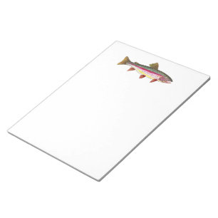 Rainbow Trout Fish Notepad
