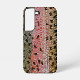 Rainbow Trout Fish Skin Print Samsung Galaxy S22 Case