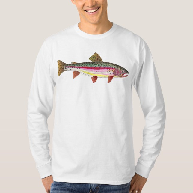 Rainbow Trout Fish T-Shirt (Front)