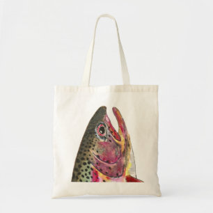 Rainbow Trout Fish Tote Bag