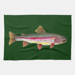 Rainbow Trout Fish Towel