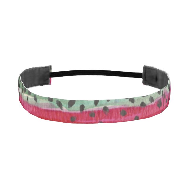 Rainbow Trout Fisherman's Athletic Headband (Front)