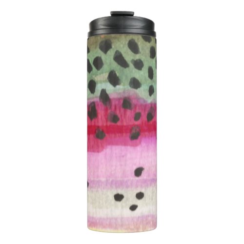 Rainbow Trout Fishing and Ichthyology Thermal Tumbler