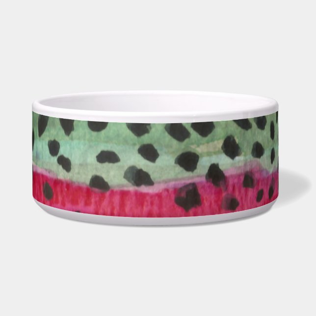Rainbow Trout Fishing Bowl (Front)