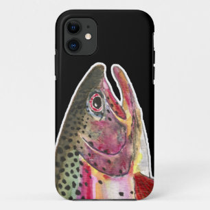 Rainbow Trout Fishing iPhone 11 Case