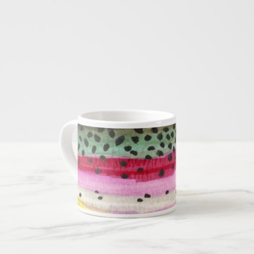 Rainbow Trout Fishing Espresso Cup
