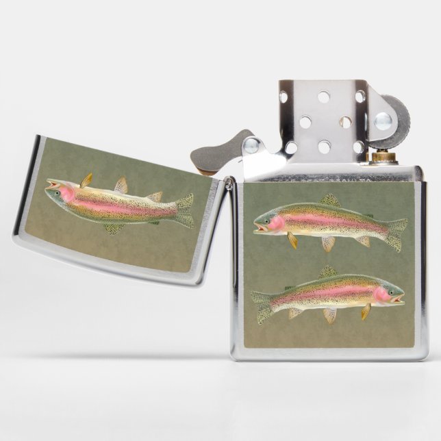 ZIPPO - 【未使用】zippo rainbow Trout ZIPPO - 【未使用】zippo rainbow Troutの通販 by にゃにお's