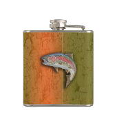 Rainbow Trout Flask (Back)