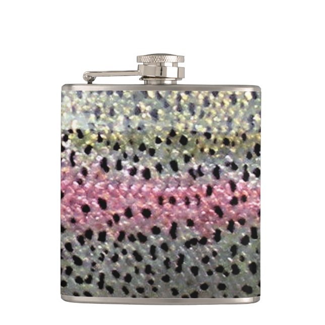 Rainbow Trout Flask by Patternwear© (Front)