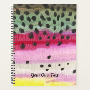 Rainbow Trout Fly Fishing Angler's Planner