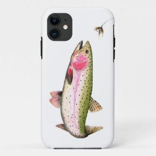 Rainbow Trout Fly Fishing iPhone 11 Case