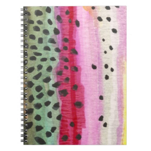 Rainbow Trout Fly Fishing Log Notebook