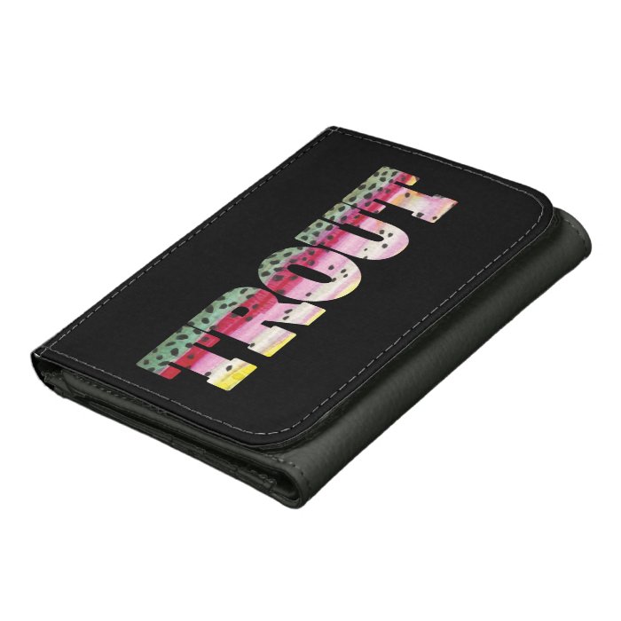 Rainbow Trout Fly Fishing Wallet