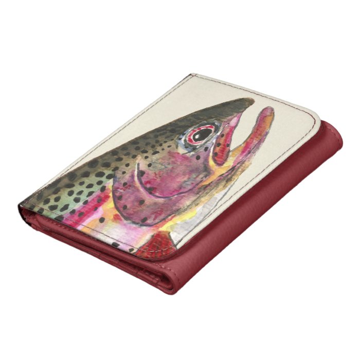 Rainbow Trout Fly Fishing Wallets