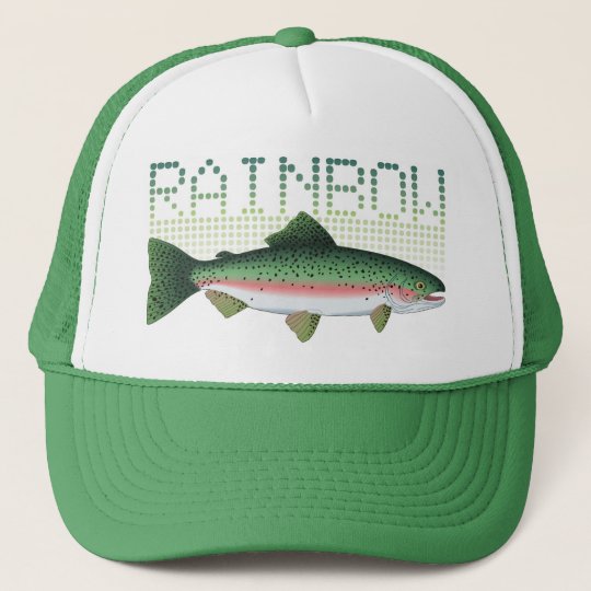 rainbow trout hat