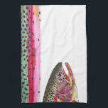 Rainbow Trout Hand Towel<br><div class="desc">.</div>