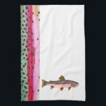Rainbow Trout Hand Towel<br><div class="desc">.</div>
