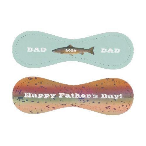 Rainbow Trout Happy Fathers Day Fishing Dad 2020 Baseball