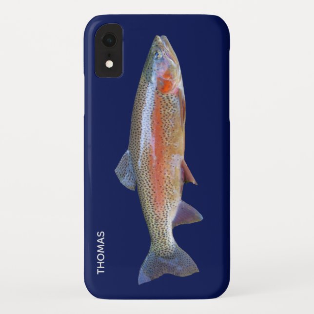 Rainbow Trout iPhone XR Case (Back)