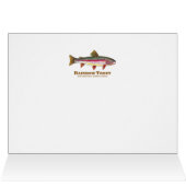 Rainbow Trout Latin Cards (Inside Horizontal (Top))