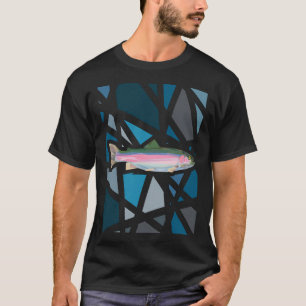 Rainbow Trout Mosaic T-Shirt