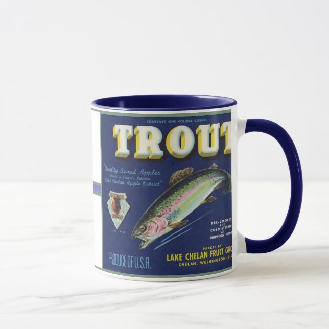 Rainbow Trout Mug (Right)