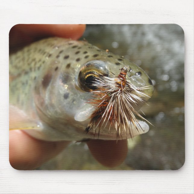 Rainbow Trout photo Mouse Pad (Front)