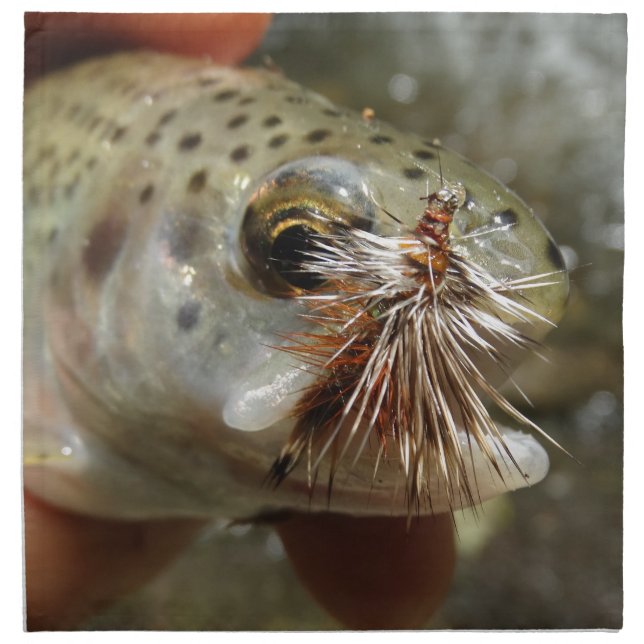 Rainbow Trout photo Napkin (Front)
