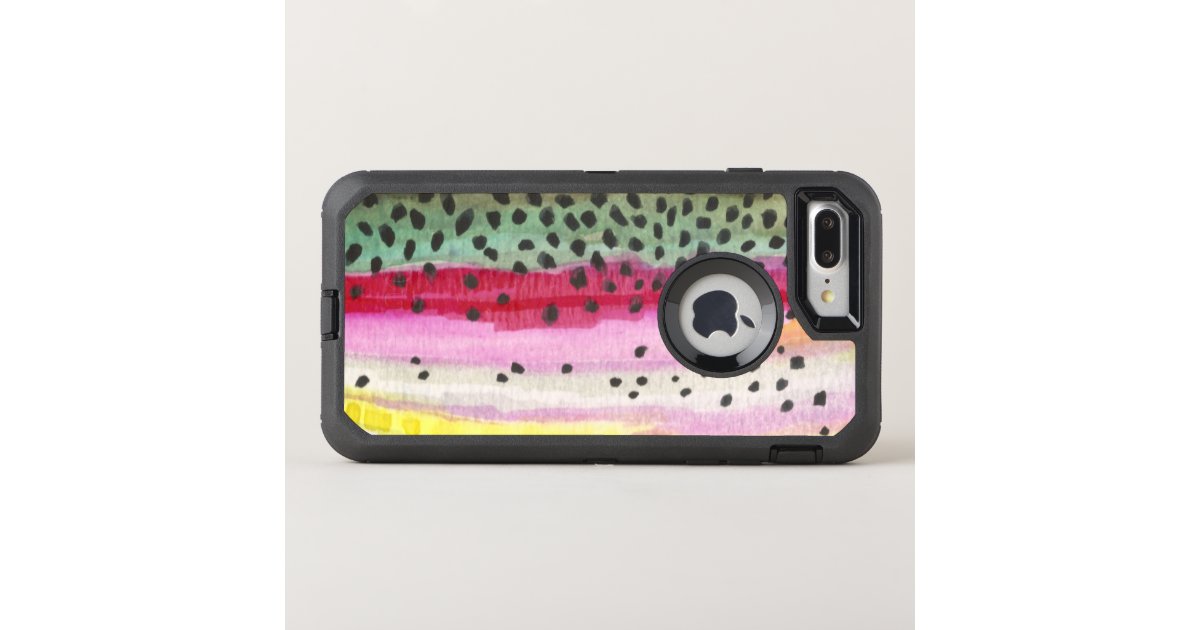 Rainbow Trout Skin Fishing Otterbox iPhone Case | Zazzle