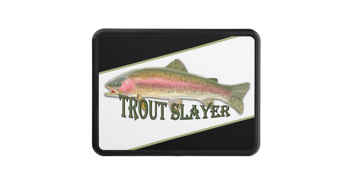 Rainbow Trout Slayer Fly Fishing Hitch Cover
