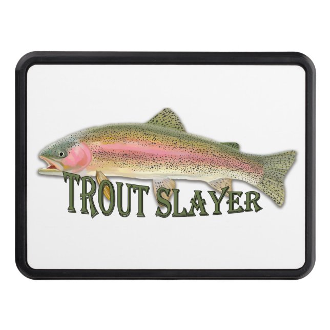 Rainbow Trout Slayer Hitch Cover (Front)