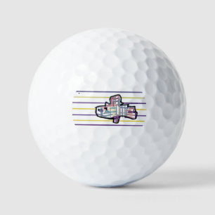 Rainbow trout summer  golf balls