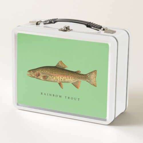 Rainbow Trout White Lunchbox